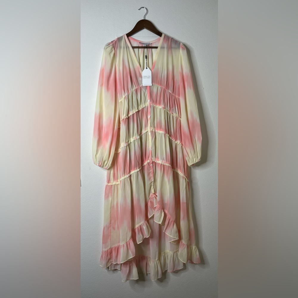 English Factory High Low Maxi Dress - Size M